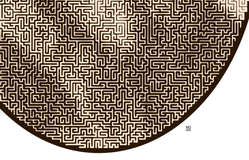 Da Vinci Maze by Andy Giger